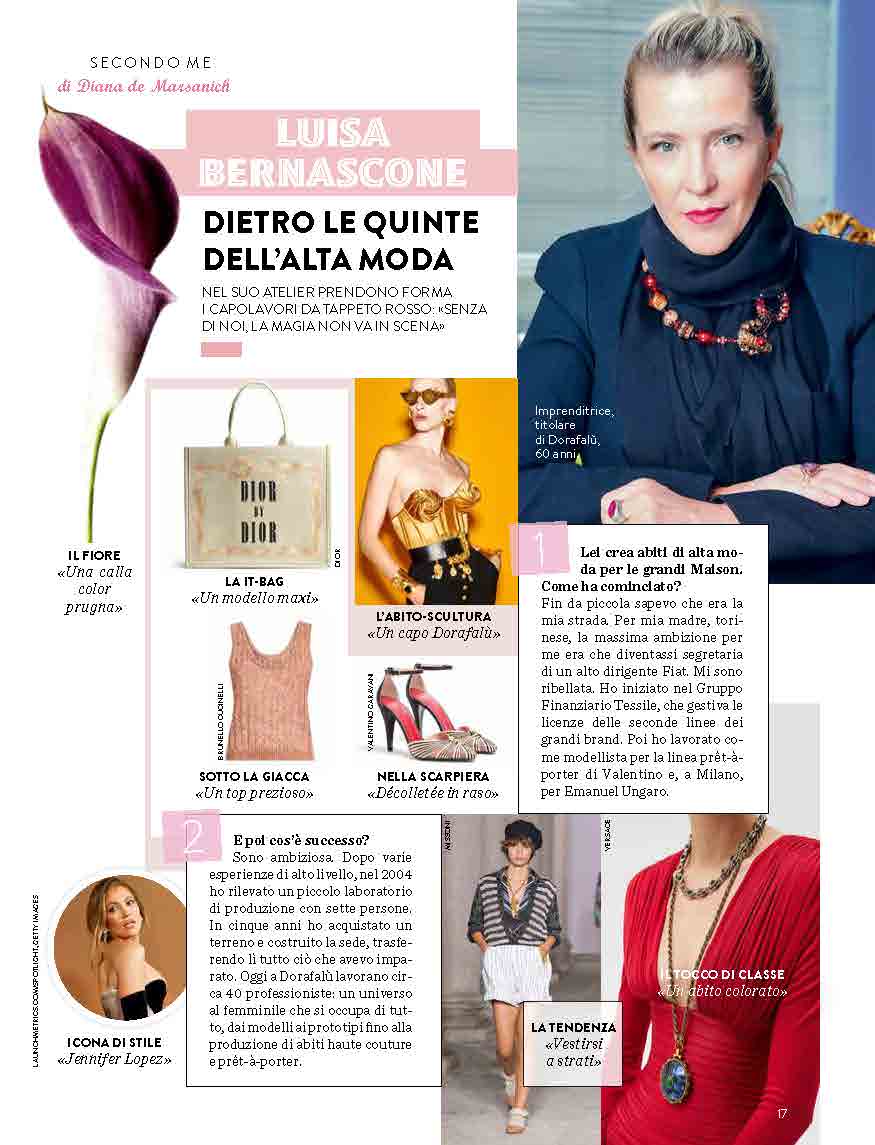 Dorafallù con Luisa Bernascone - Settimanale F
