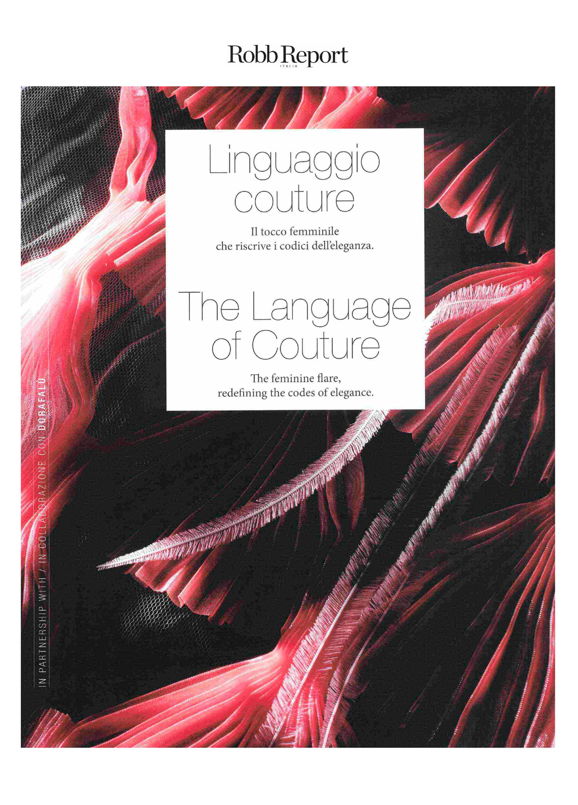 Rob Report Italia The Language of Couture